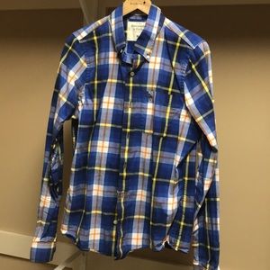 Abercrombie and Fitch flannel.